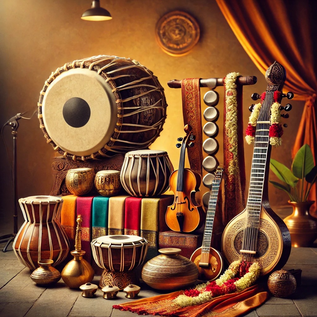 Bharatanatyam Musical Instruments